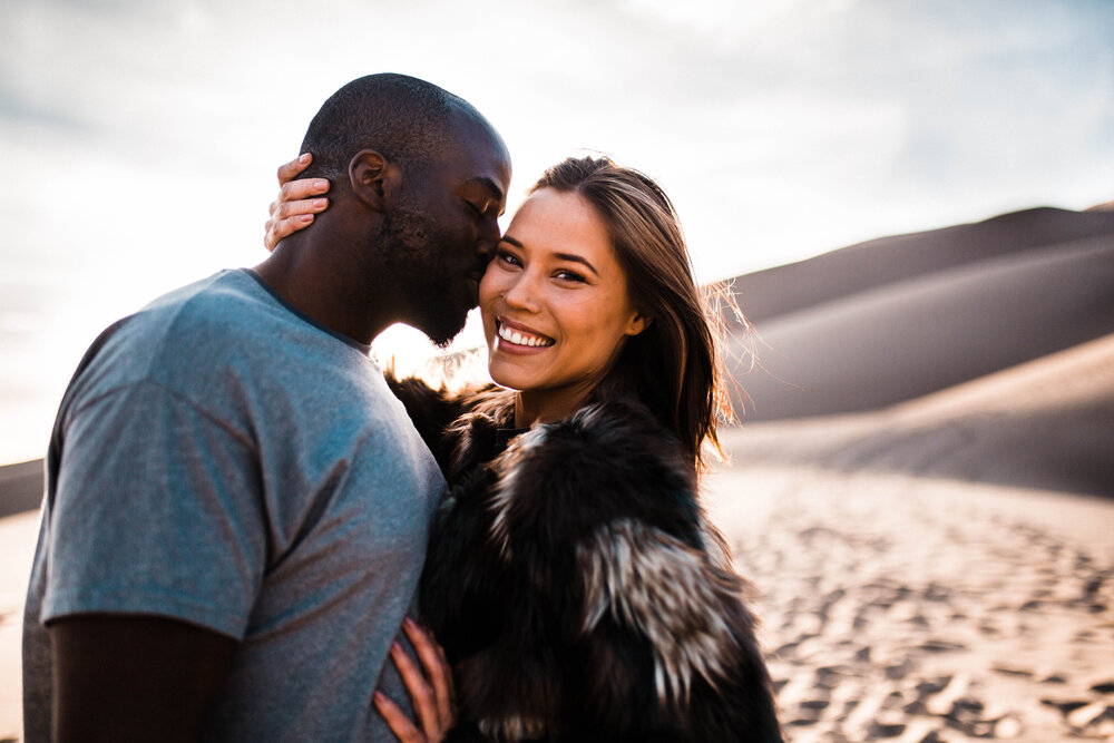 photo session at Great Sand Dunes