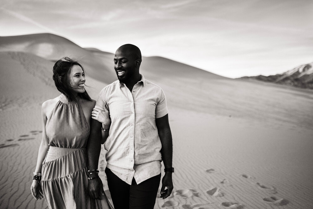 couple photo ideas at Great Sand Dunes National Park 