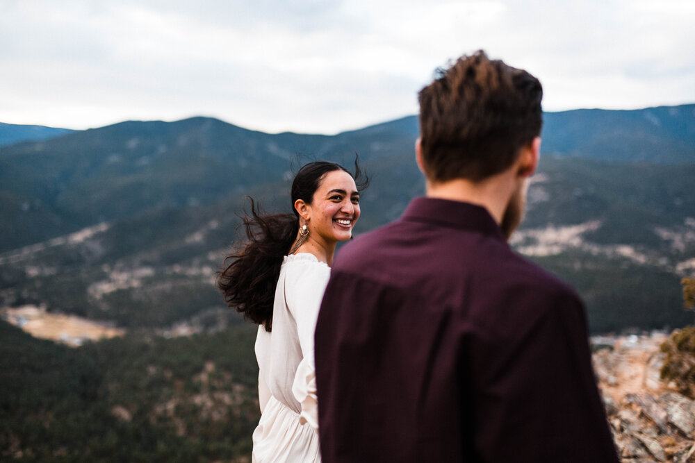 sunrise engagement photos outdoor