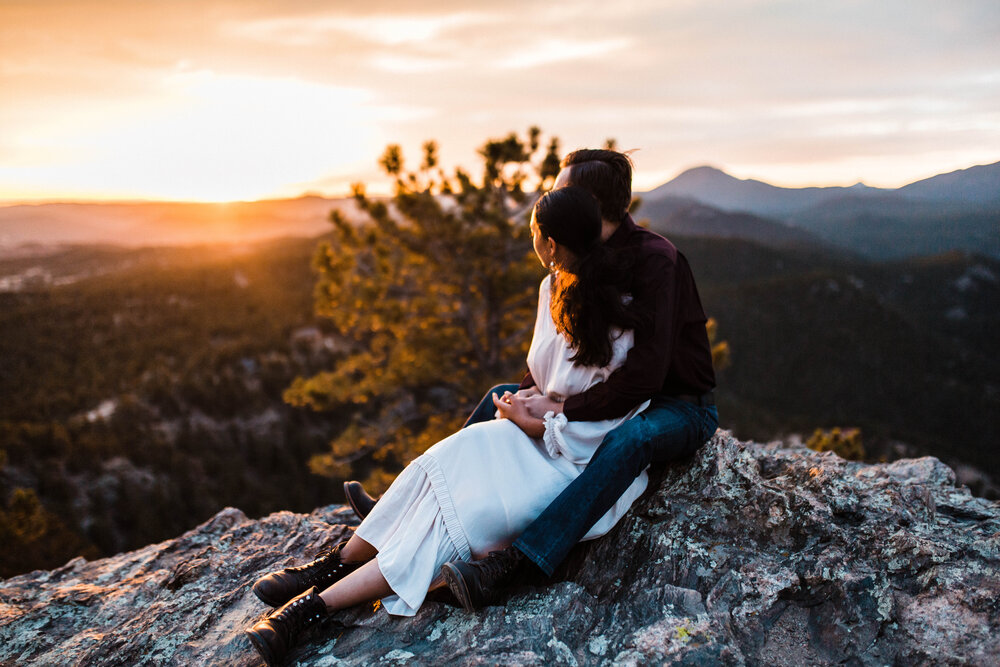 best time for engagement photos