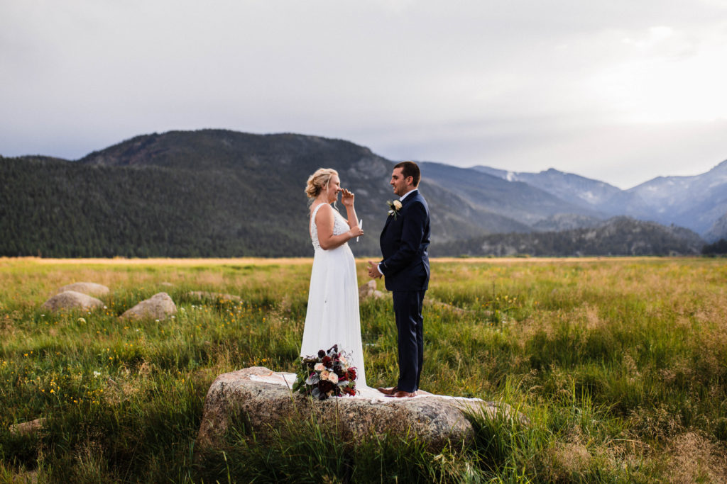 how to elope in rocky mountain national park