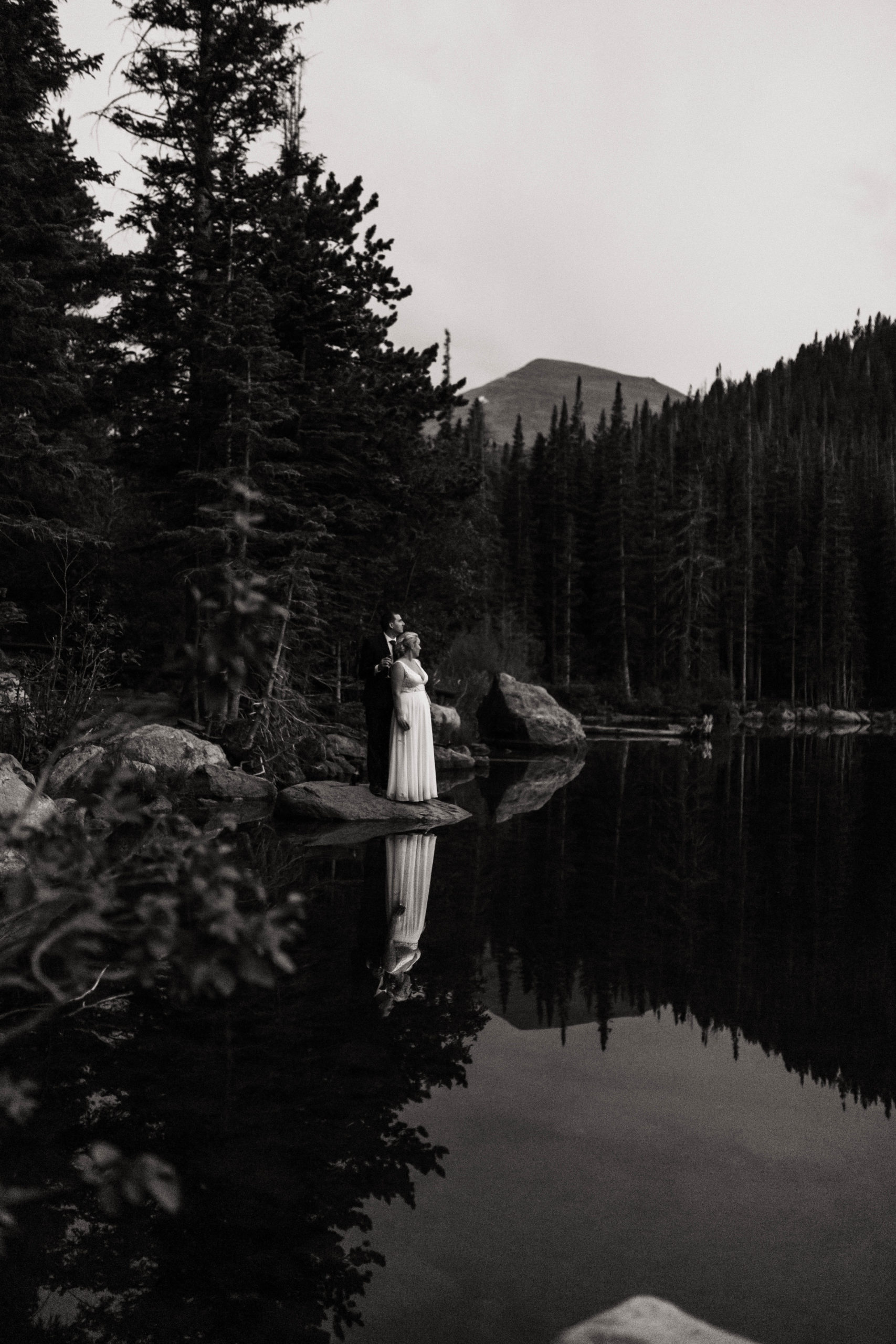 elopement wedding photography near Bear Lake